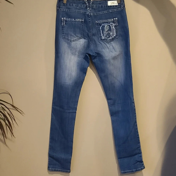 Paco Jeans Juniors Sz.7 Emblished Pockets - Picture 4 of 16